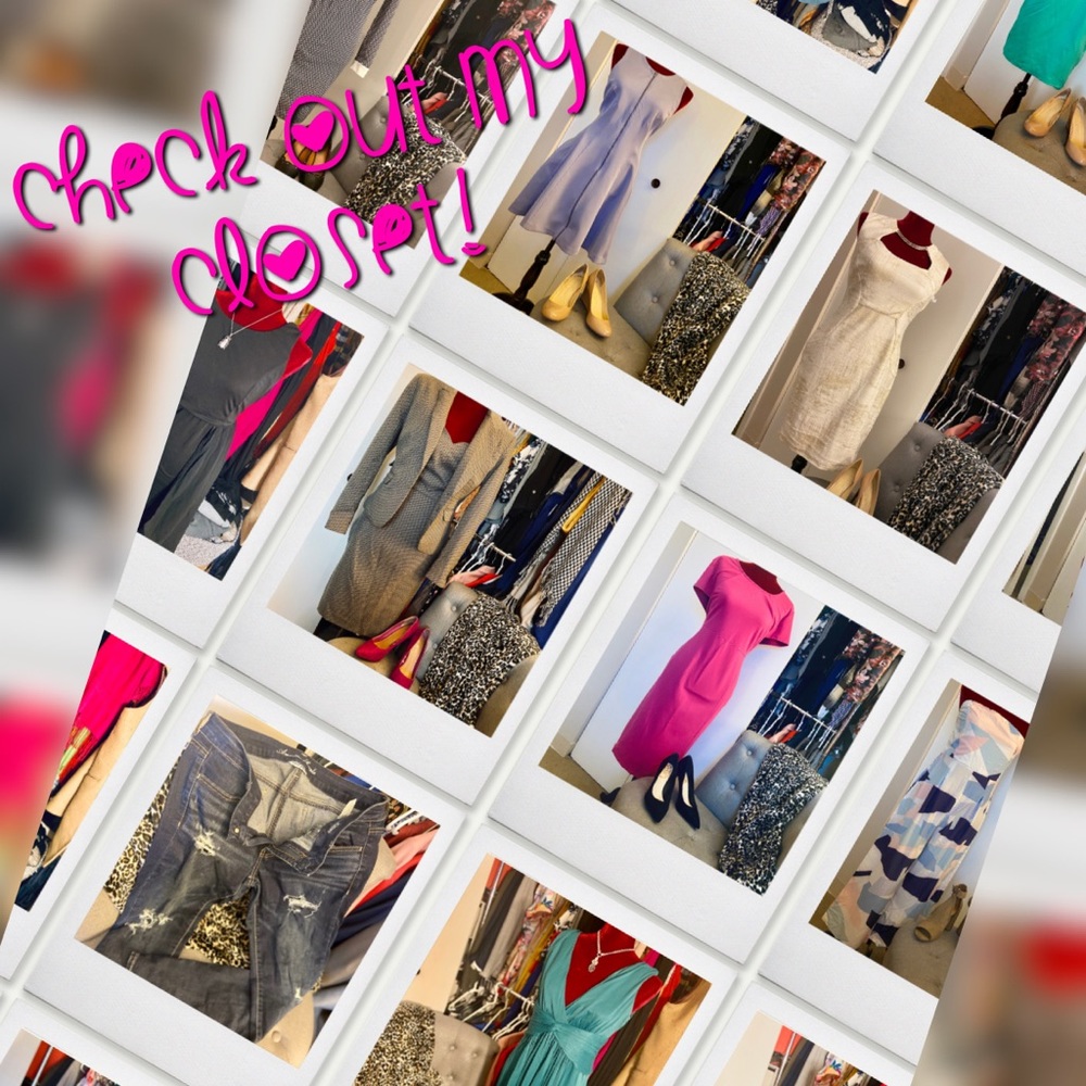 My closet is open for business!